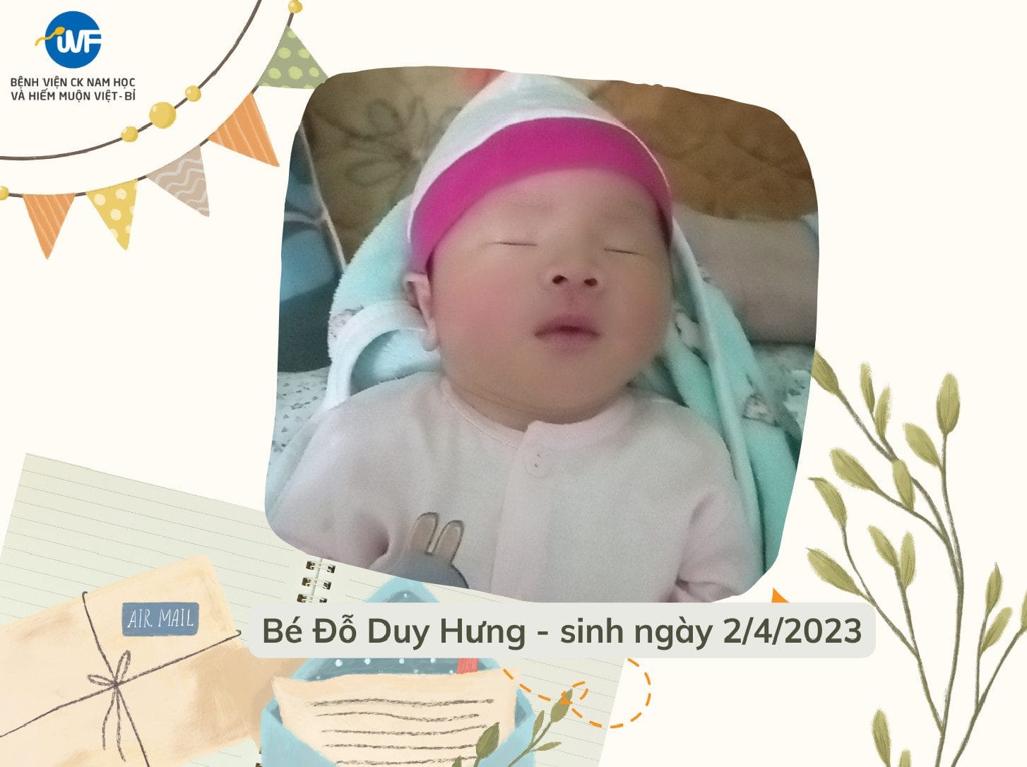“CẢM ƠN IVF VIỆT – BỈ, DÙ NGÀY LỄ BỐ ĐI CÔNG TÁC, MẸ KHÔNG BUỒN VÌ ĐÃ CÓ CON YÊU”