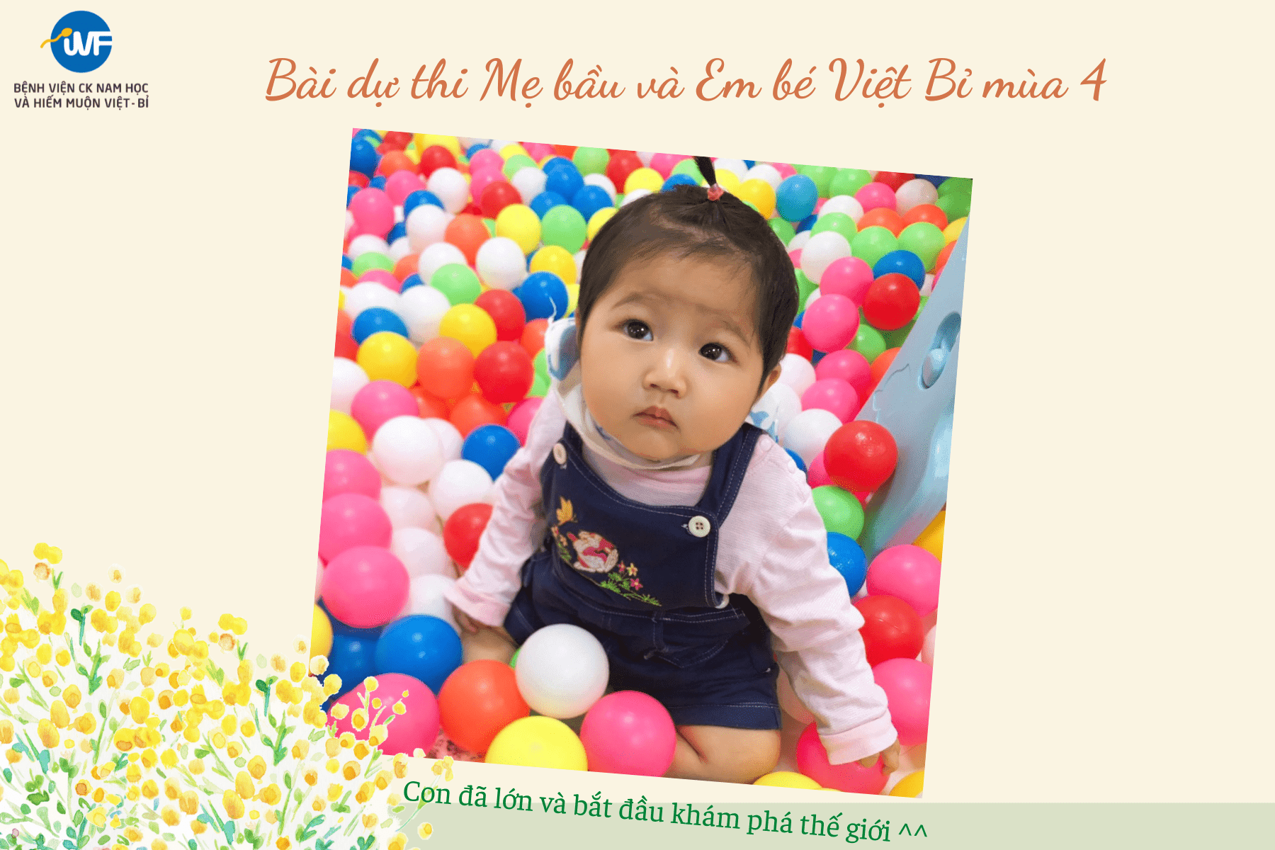VIẾT CHO EM BÉ CỦA MẸ!
