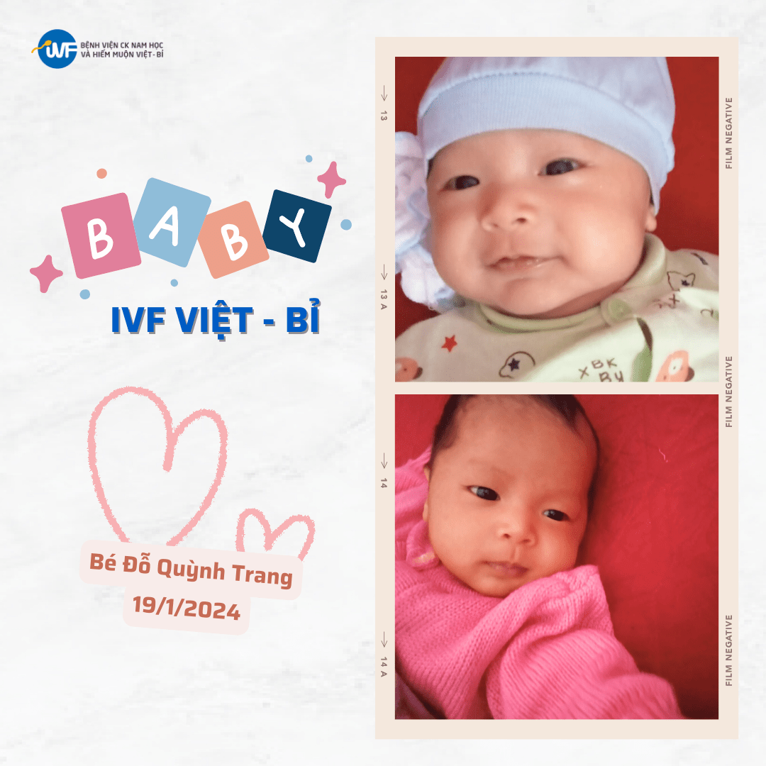 CHÀO TUẦN MỚI! CHÀO EM BÉ AN KHANG CỦA IVF VIỆT – BỈ