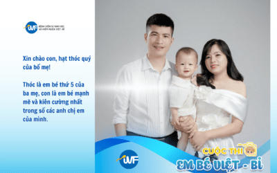 BÀI DỰ THI EM BÉ VIỆT – BỈ LẦN THỨ 6: GỬI CON GÁI, “MẦM NON” CỦA MẸ!