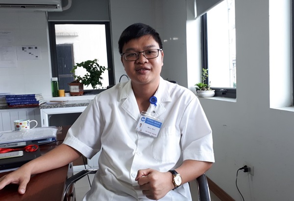 Bác sĩ chuyên khoa Nam học và hiếm muộn Hà Ngọc Mạnh.